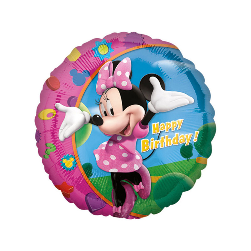 Ballon Minnie Anniversaire