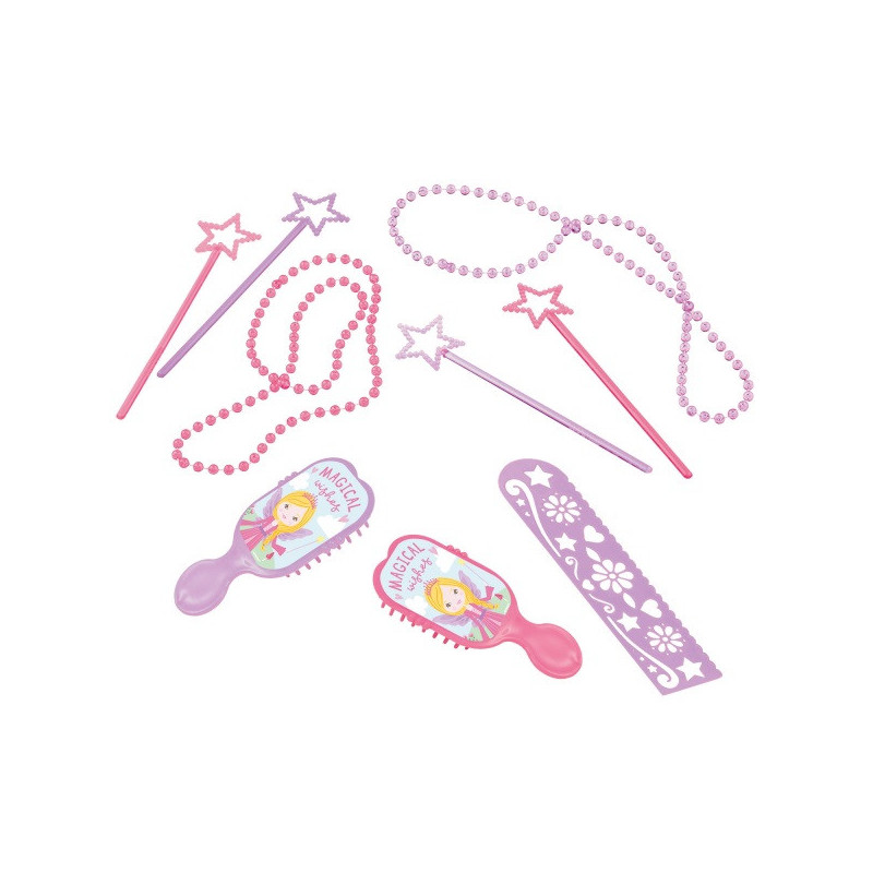 24 Jouets Goodies Princesse Rose Parme