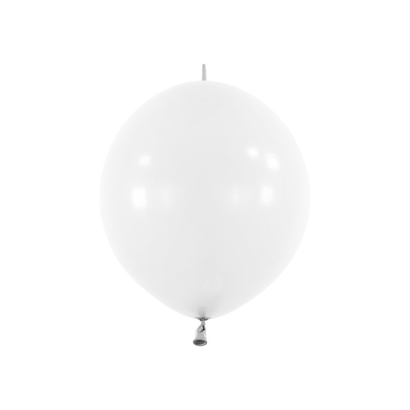 ballons à queue blanc