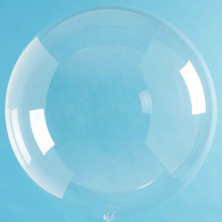 10 Ballons Cristal Bulles Transparentes Pré-étirées