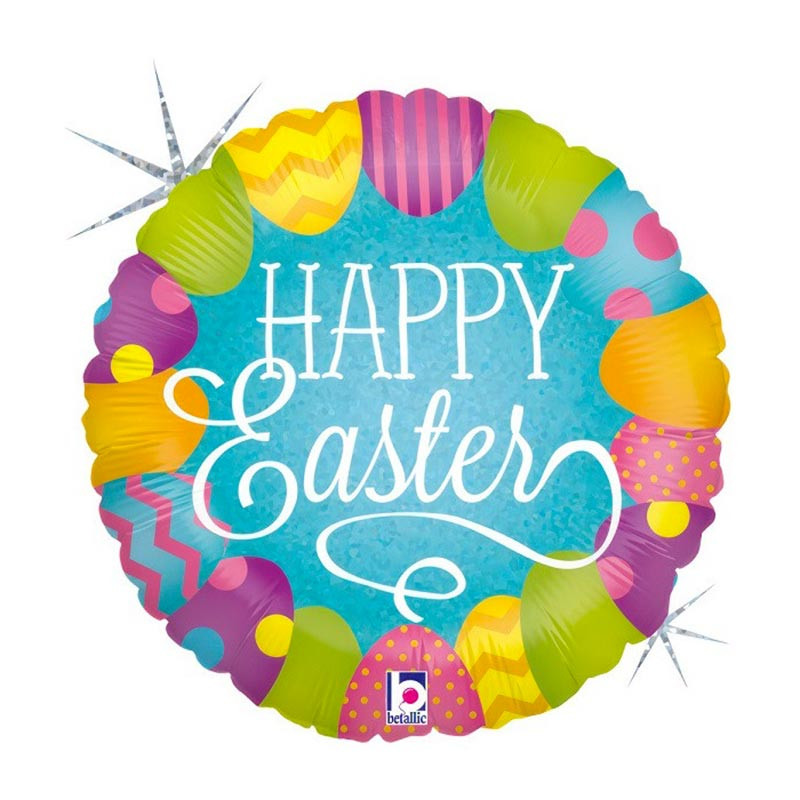 Ballon Alu Rond Pâques