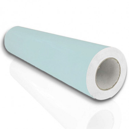 Vinyle Bleu Pastel Mat en Rouleau