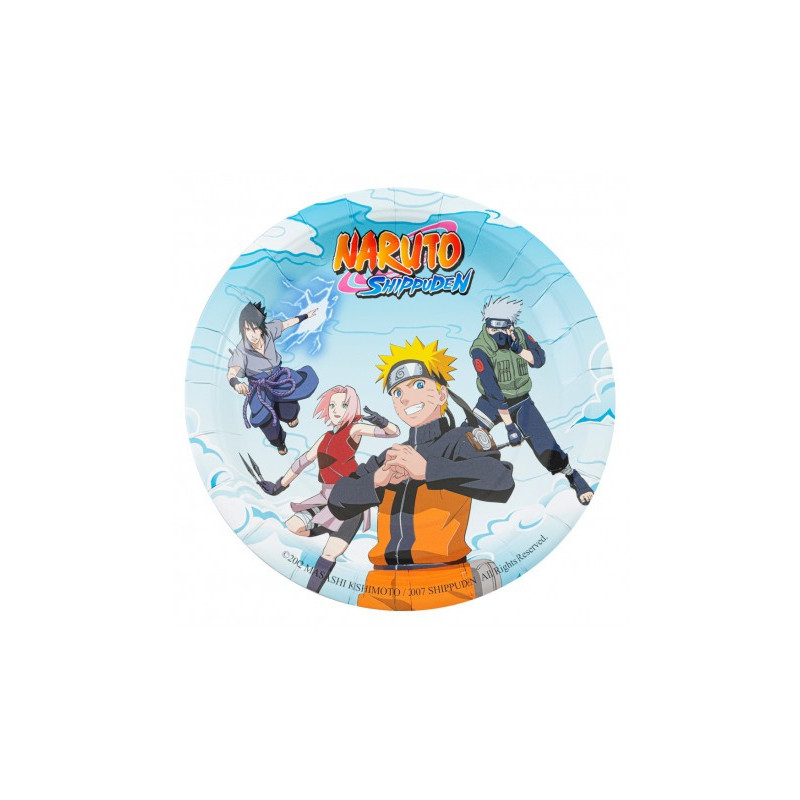 Petites assiettes Naruto
