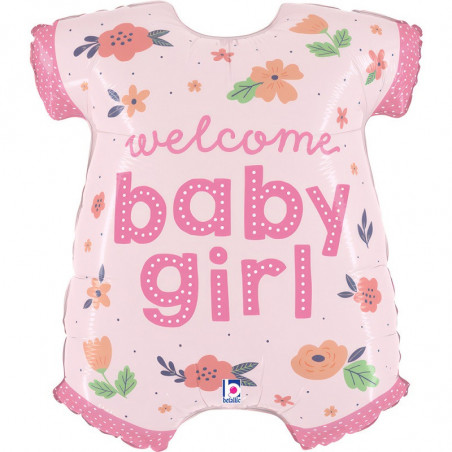 Ballon XL Body Welcome Baby Girl