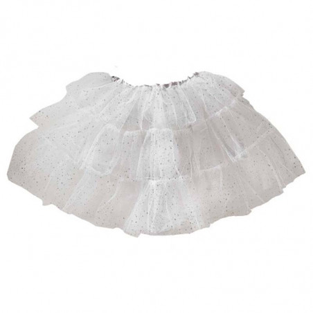 Jupe Tulle Tutu Déguisement Fée Blanche