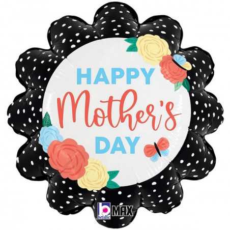 Ballon Fleur Happy Mother Day Fleurs - Fête des mères