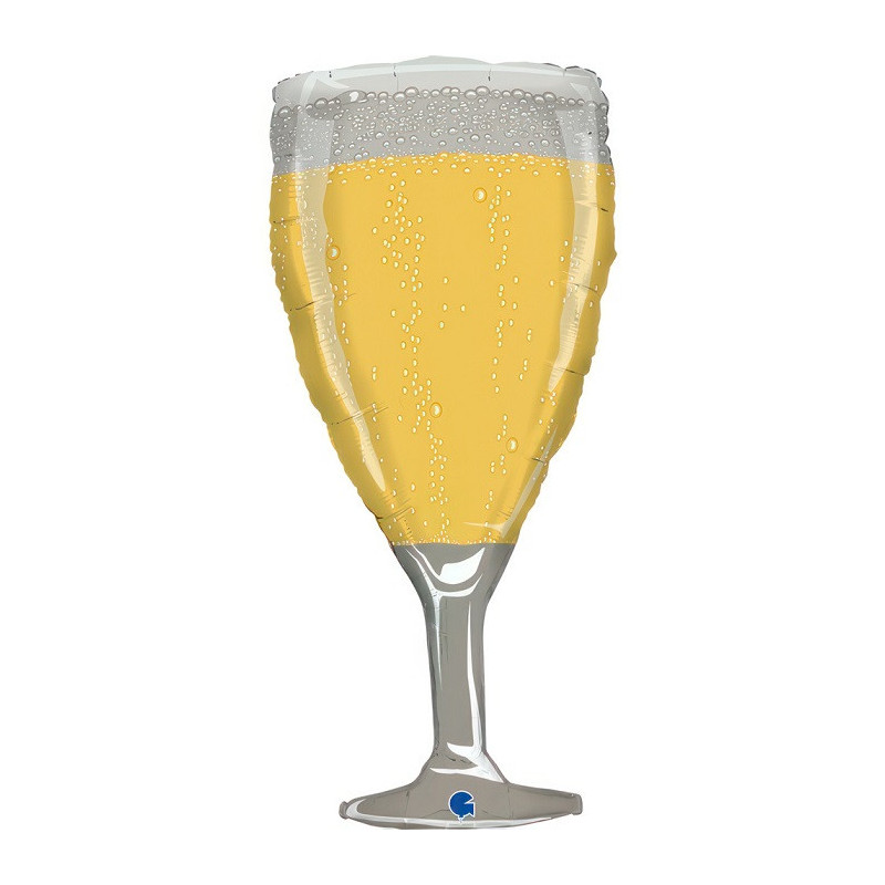 Ballon Alu XL Flûte de Champagne Verre