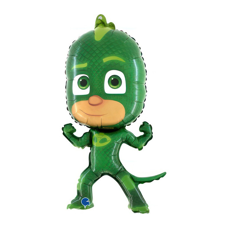 Ballon Alu Gluglu PJ Masks Pyjamasque Vert
