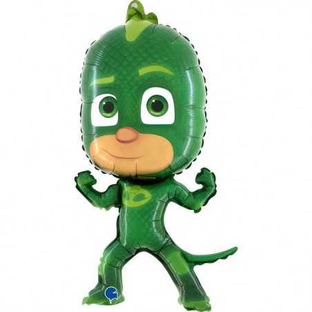 Ballon Alu Gluglu PJ Masks Pyjamasque Vert