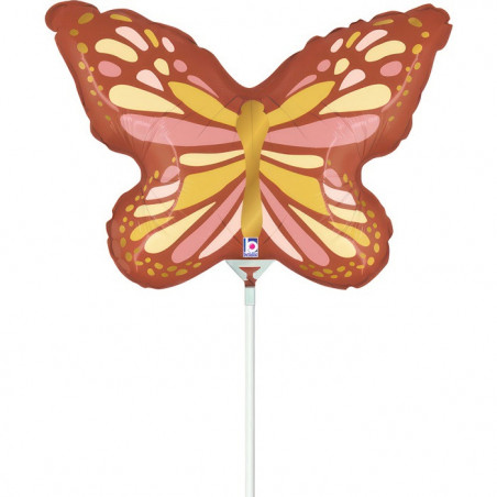 Mini Ballon Alu Papillon Bohème