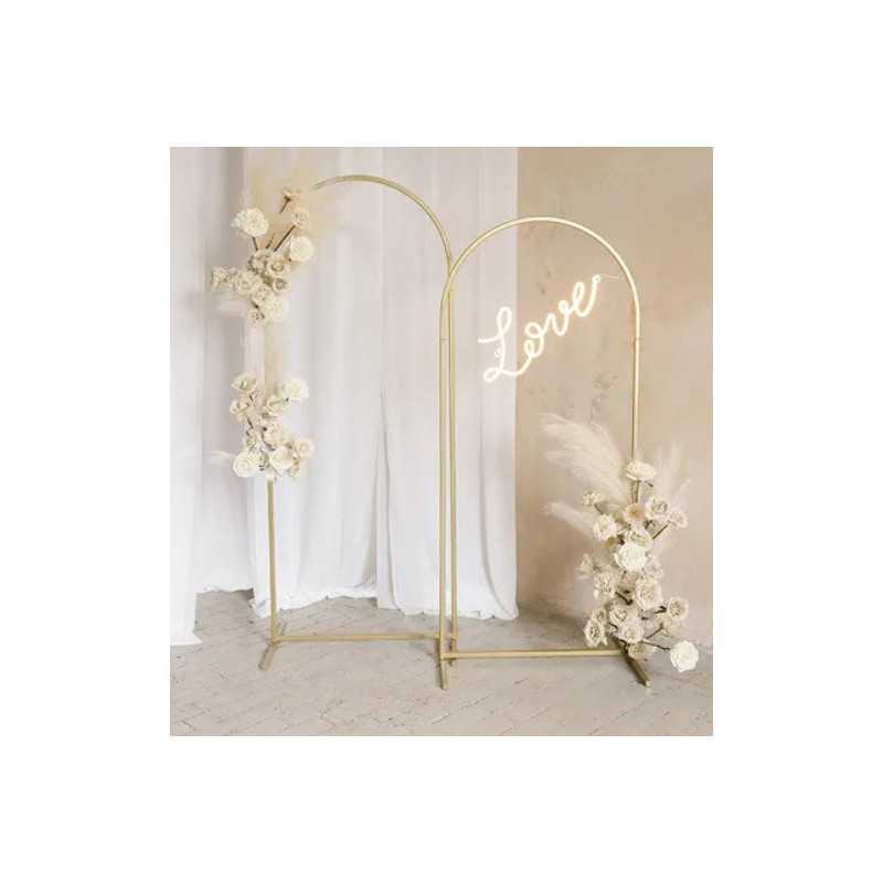 Backdrop cerceau en arche pour décoration de fête - ballons organiques