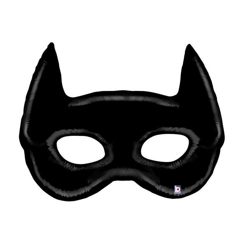 Ballon XL Masque Noir Batman Décoration