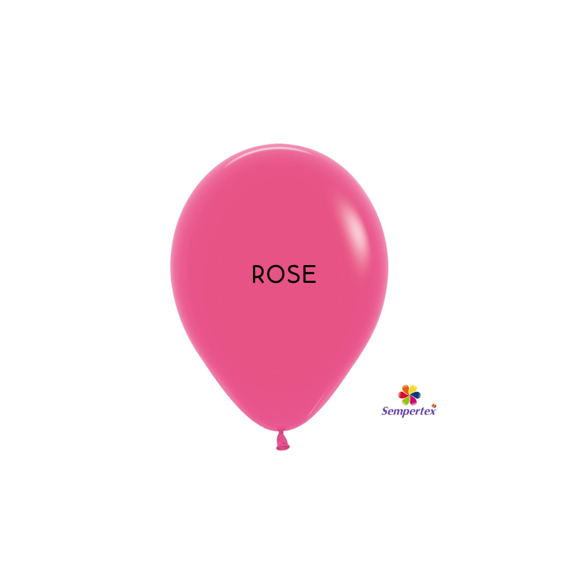 mini ballons x 50 rose