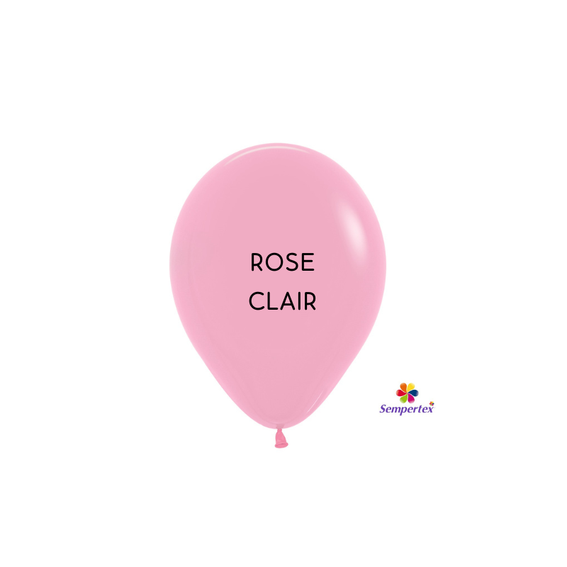 25 ballons 45cm rose clair