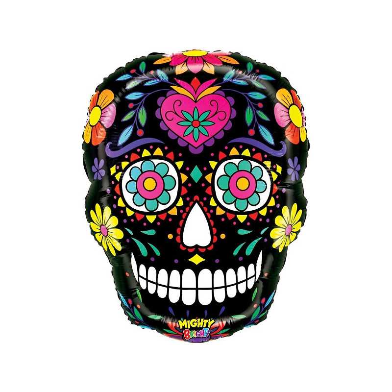 Ballon Dia del Muertos Encanto Décoration Fête des morts au Mexique