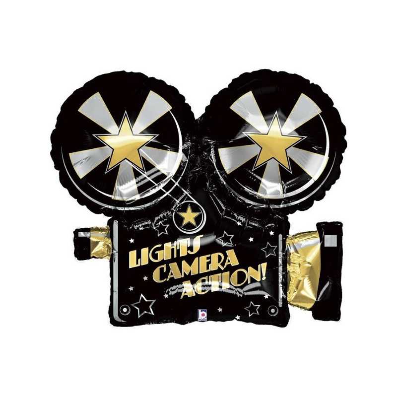 Ballon XL Thème Cinéma Camera
