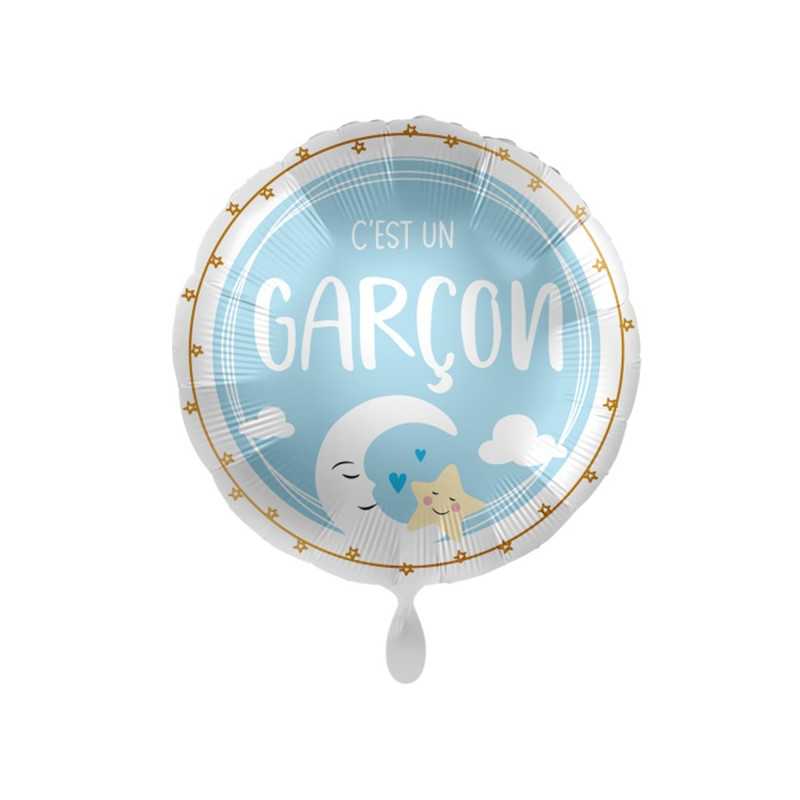 Ballon C'est un Garçon Naissance en français