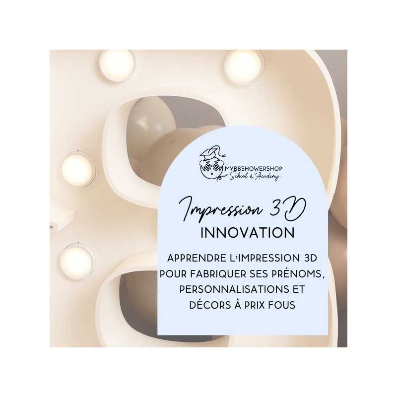 Formation créations en impression 3D