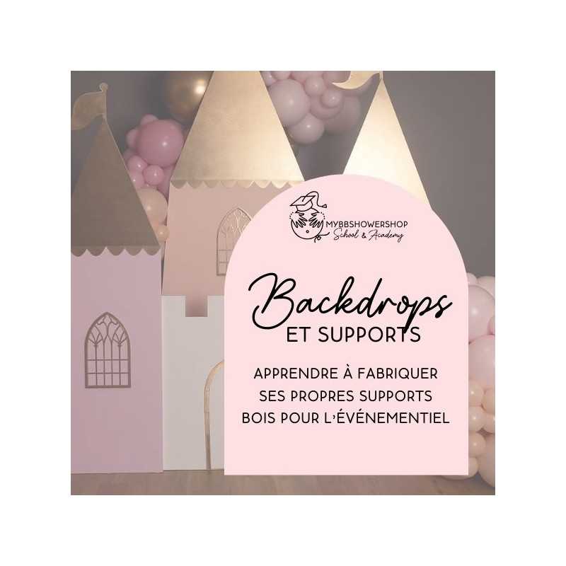 Formation Backdrop et fabrication de supports pour l'événementiel