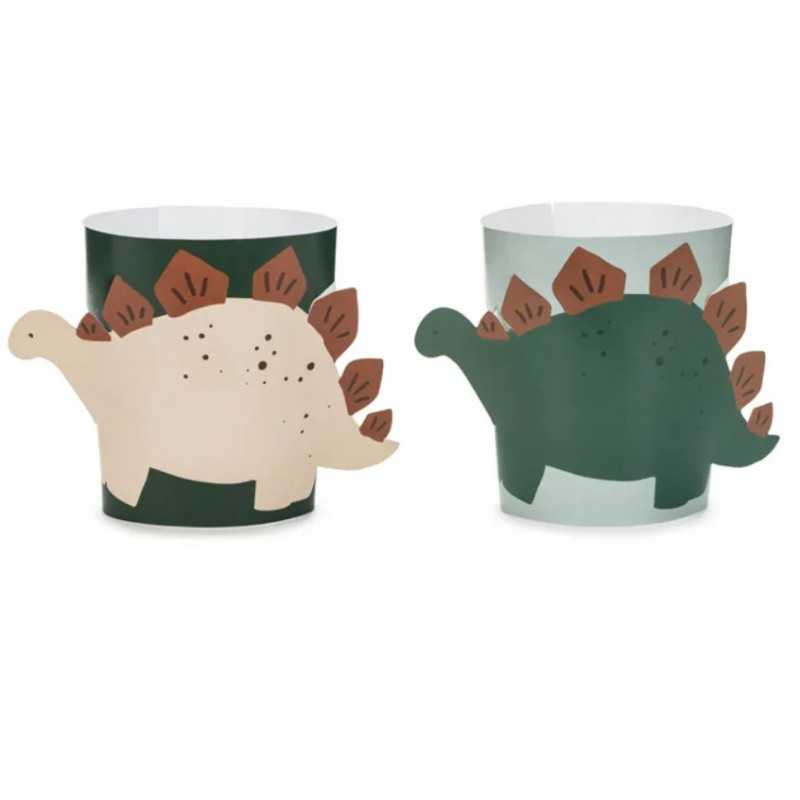 Contours pour Gobelets Anniversaire Dinosaure