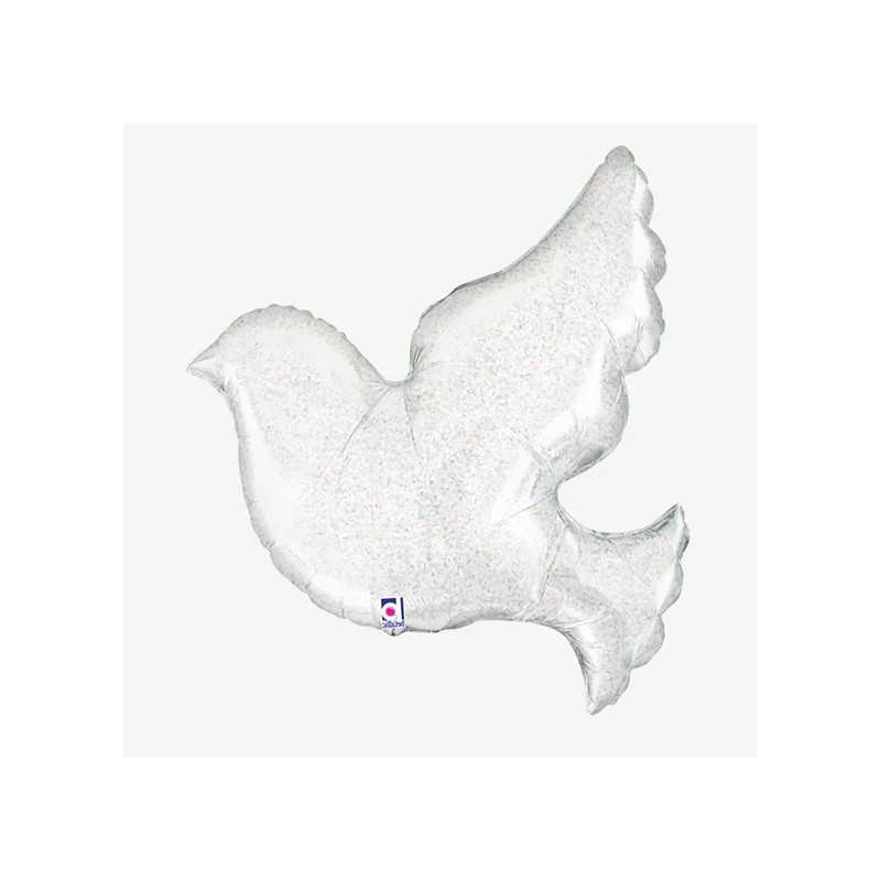 ballon alu forme colombe