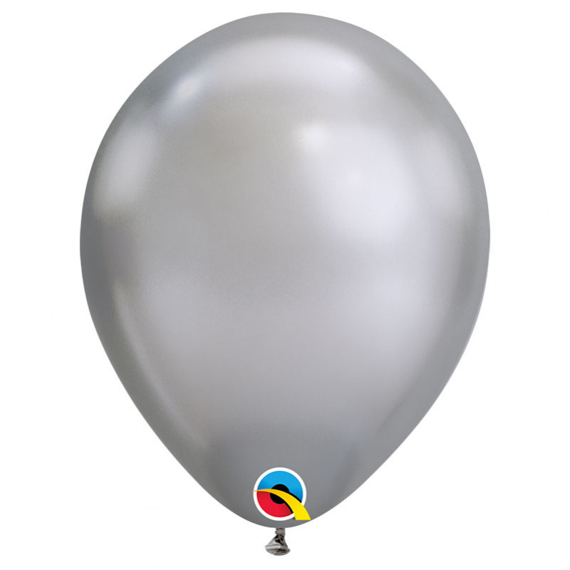 Ballon Chromé à l'unité - 30cm - 6 couleurs