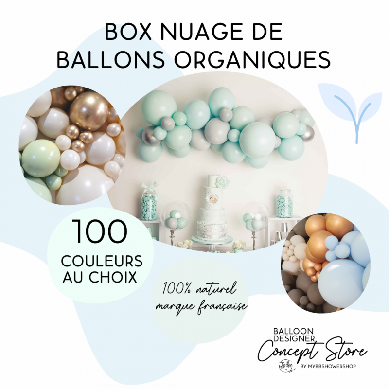 Box Guirlande Nuage de Ballons à personnaliser