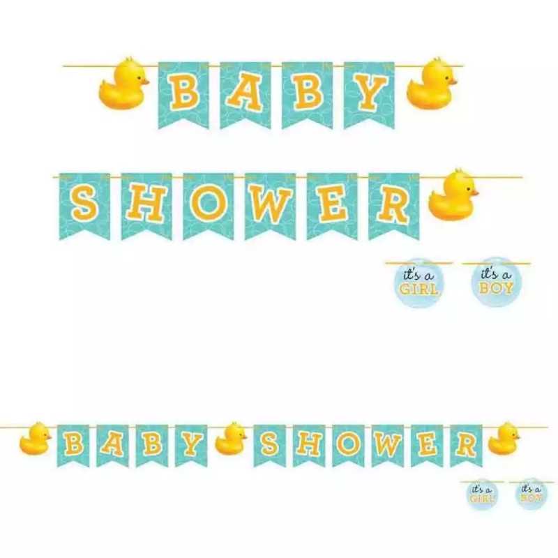 banderole baby shower Petit canard