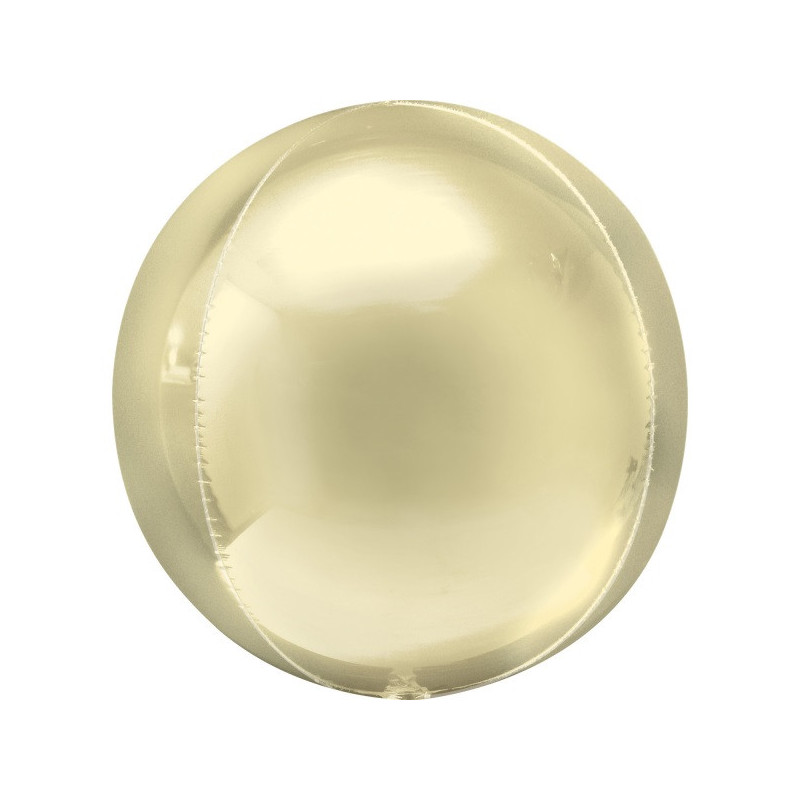 Ballon Miroir Doré chromé
