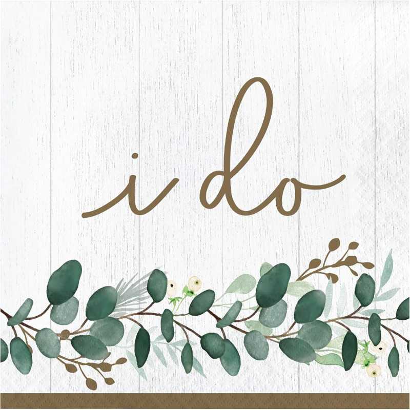 serviette mariage i do