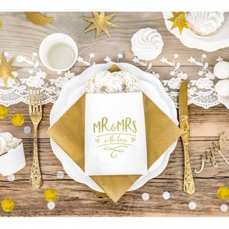 idée présentation sachet cadeau mariage