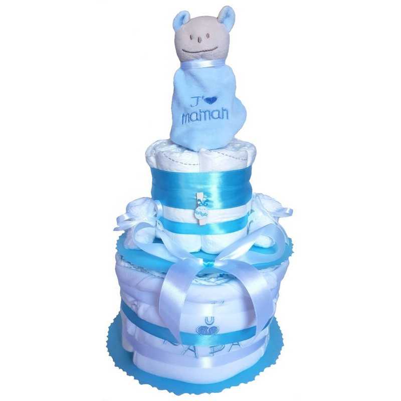 gateau de couches - cadeau naissance