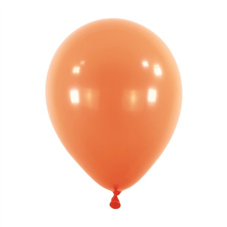 Ballons latex 11" ROND - 28CM - Terracotta