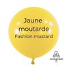 Mini Ballons latex 5" ROND - 13CM - Jaune moutarde Mustard Mini Ballons latex 5" ROND - 13CM - Jaune moutarde Mustard