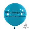 Mini Ballons latex 5" ROND - 13CM -Bleu Turquoise Tranquil Blue Mini Ballons latex 5" ROND - 13CM -Bleu Turquoise Tranquil Blue