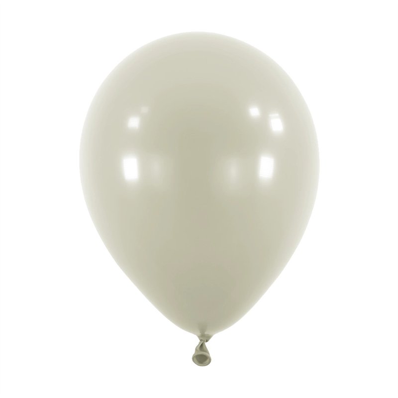 Ballons latex 11" ROND - 28CM - Gris clair Grey