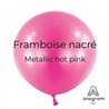 Mini Ballons latex 5" ROND - 13CM - Rose Framboise nacré Metallic Hot Pink Mini Ballons latex 5" ROND - 13CM - Rose Framboise nacré Metallic Hot Pink