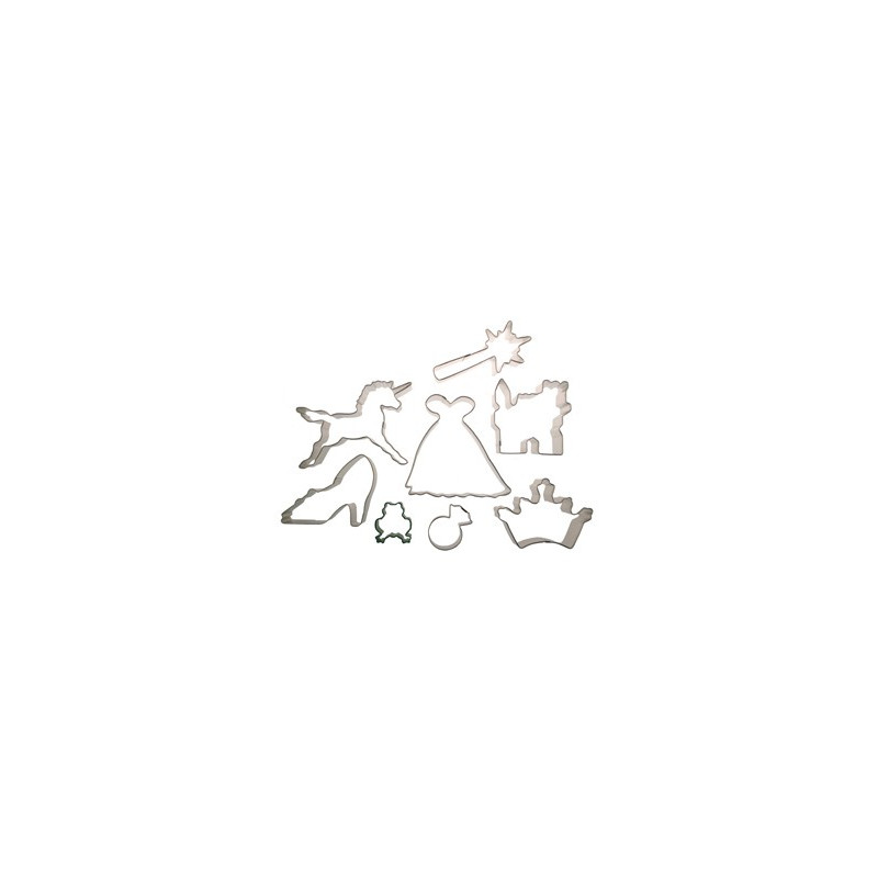 Set D Emporte Piece Biscuit Theme Prince Princesse Chateau Anniversaire Set D Emporte Piece Biscuit Theme Prince Princesse Chateau Anniversaire