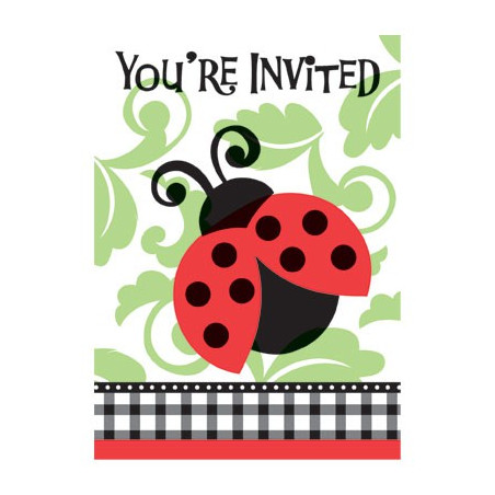 Invitation A Thème Coccinelle Invitation A Thème Coccinelle