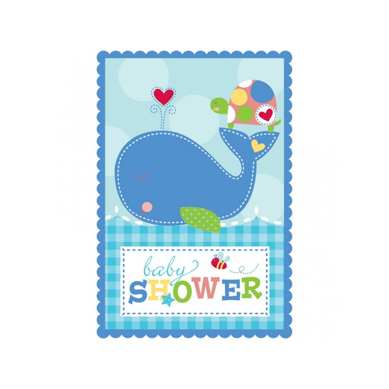 Invitation Baby Shower Thème Marin