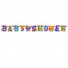 Banderole Baby Shower Fanions Pastel Banderole Baby Shower Fanions Pastel