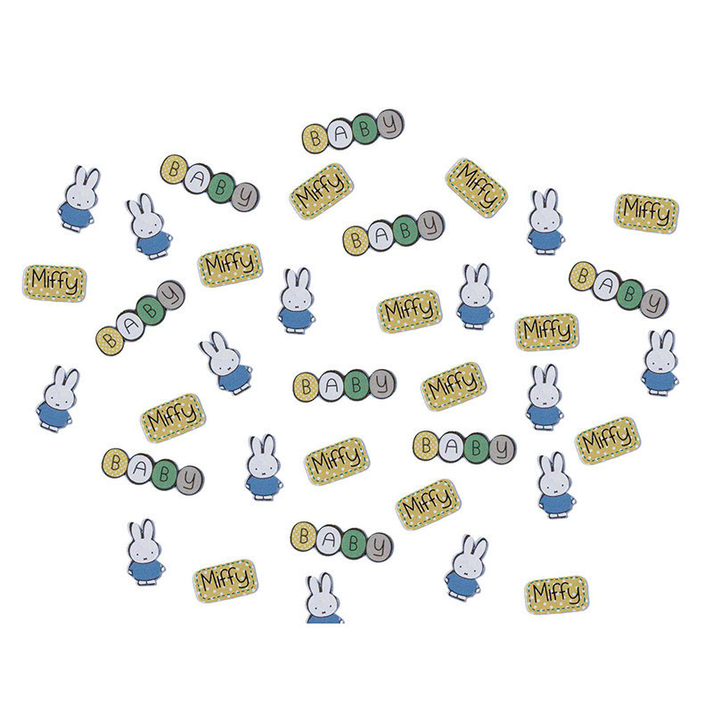 Confettis de Présentation Papier Bébé Miffy Baby
