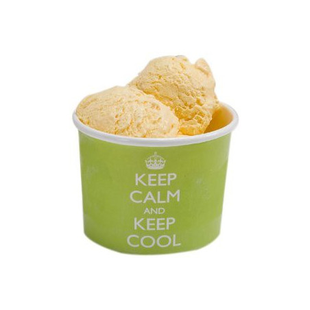 Bols de présentation - glaces, bonbons, gourmandises Keep Calm and Keep Cool