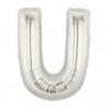 Ballon 36cm U Alu Lettre Gris Argent Mylar