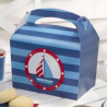 Boîtes Cadeaux Invités Premium Anniversaire Happy Birthday Thème Petit Bateau