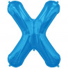 Ballon 1 mètre X Alu Lettre Bleu Ballon 1 mètre X Alu Lettre Bleu