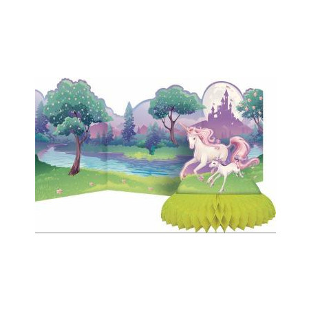 Grand Centre de Table Scénographie Licorne Fantaisie Anniversaire Grand Centre de Table Scénographie Licorne Fantaisie Anniversaire