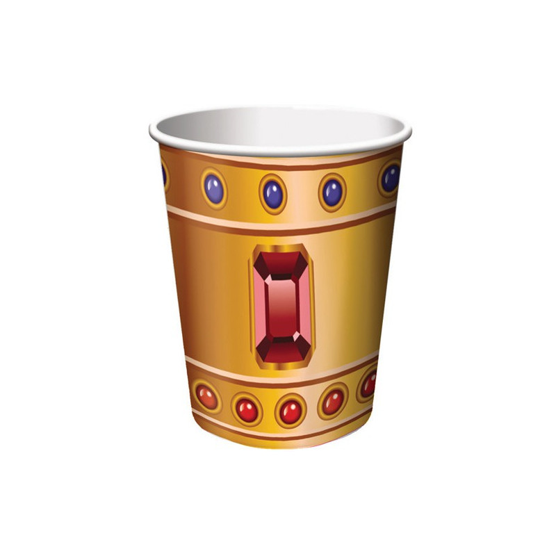 Gobelets en Papier Anniversaire Chasse aux Trésors