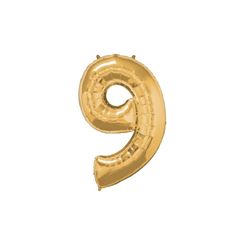 Ballon Chiffre Dore Or Neuf 9 Decoration De Fete Personnalisee Ballon Chiffre Dore Or Neuf 9 Decoration De Fete Personnalisee