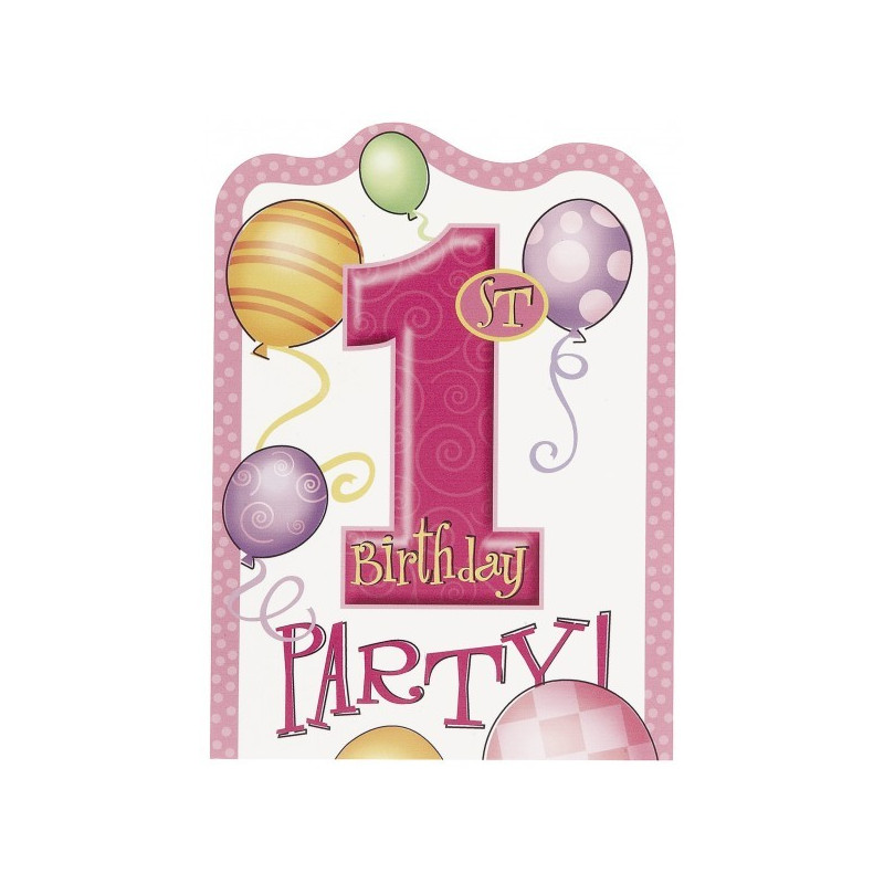 Carte D Invitation Pour Feter Le Premier Anniversaire De Bebe Fille Mybb Shower Shop Carte D Invitation Pour Feter Le Premier Anniversaire De Bebe Fille Mybb Shower Shop